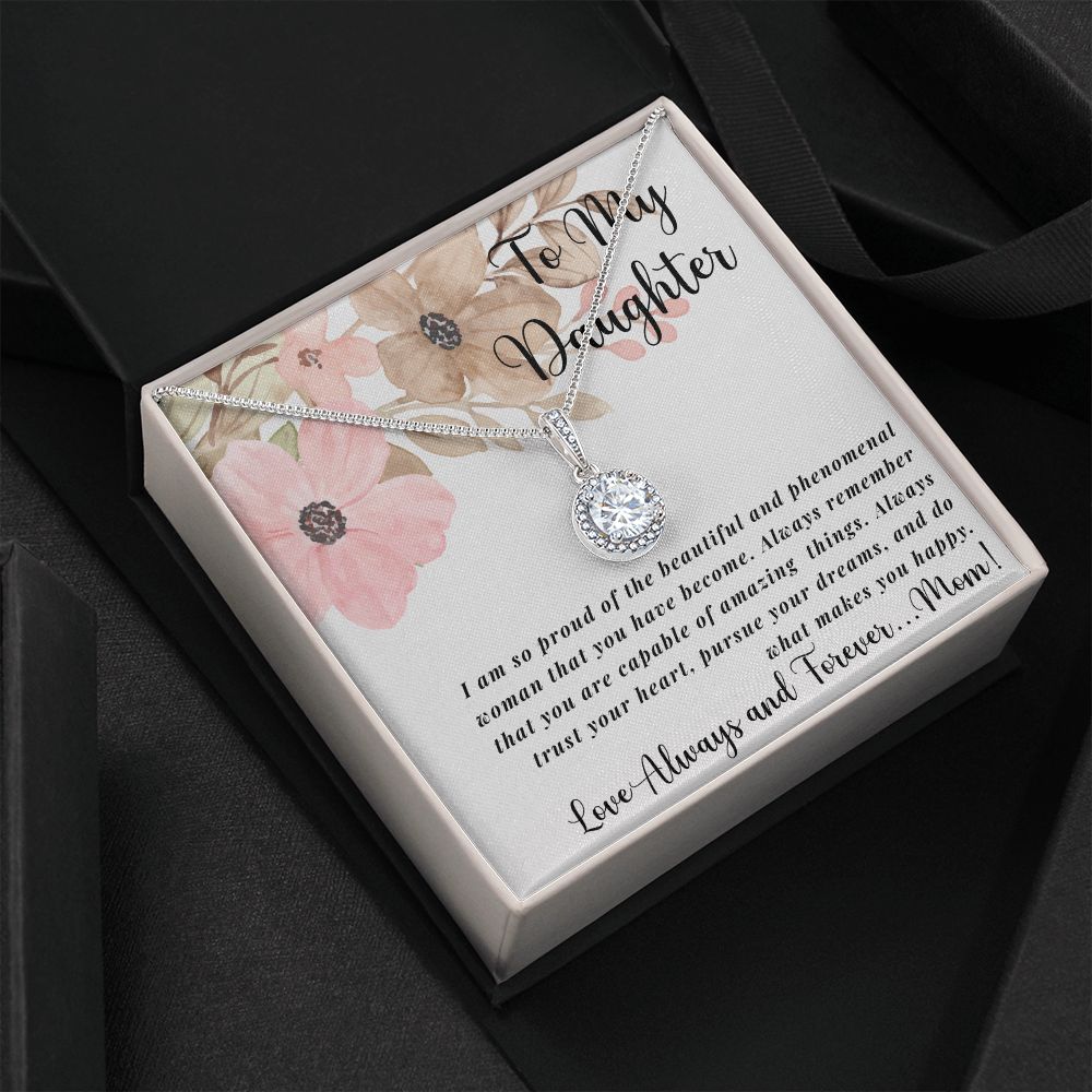 My daughter is my sales missing piece necklace
