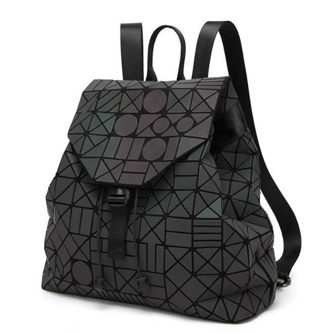 Geometric Holographic Reflective Backpack