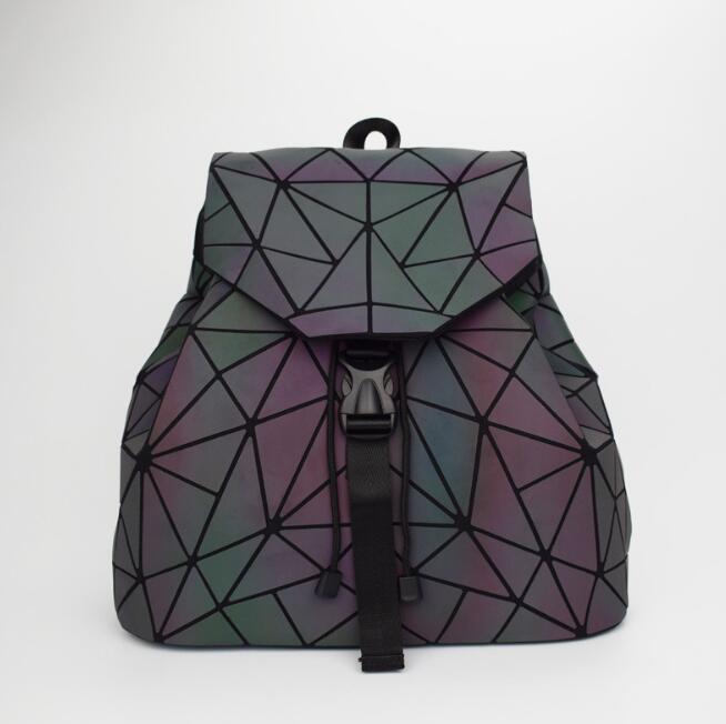 Geometric Holographic Reflective Backpack