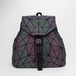 Geometric Holographic Reflective Backpack
