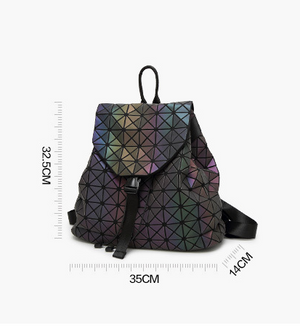 Geometric Holographic Reflective Backpack