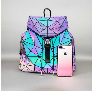 Geometric Holographic Reflective Backpack