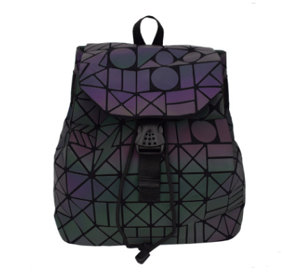 Geometric Holographic Reflective Backpack