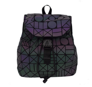 Geometric Holographic Reflective Backpack