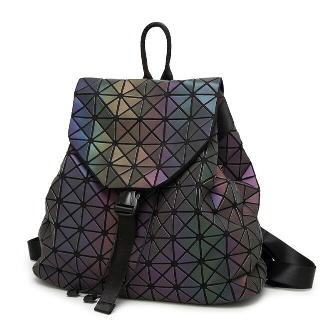 Geometric Holographic Reflective Backpack