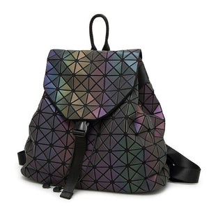 Geometric Holographic Reflective Backpack