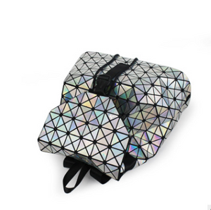 Geometric Holographic Reflective Backpack