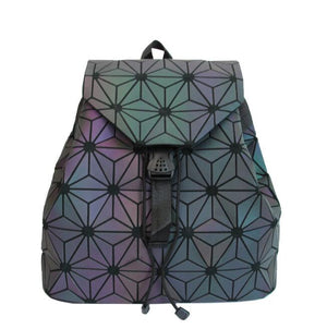 Geometric Holographic Reflective Backpack