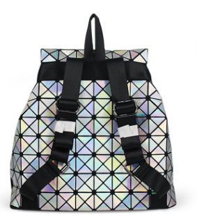 Geometric Holographic Reflective Backpack