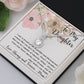 To My Daughter Eternal Hope Necklace with gift box Gift for daughter from Mom, Gift for Daughter Wedding Anniversary Birthday Graduation