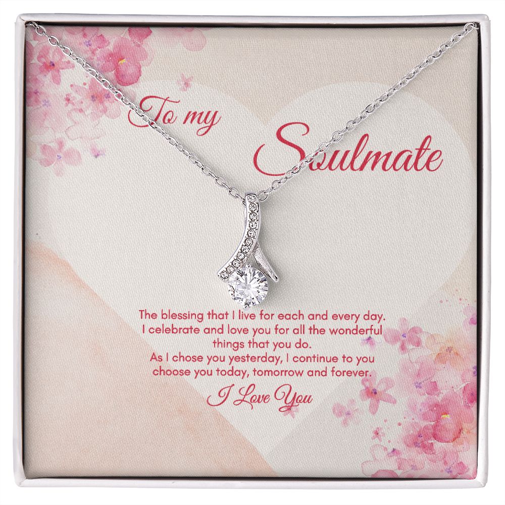 Soulmate Alluring Beauty necklace, Soulmate Birthday Gift, Soulmate Anniversary Gift, Soulmate Christmas Gift