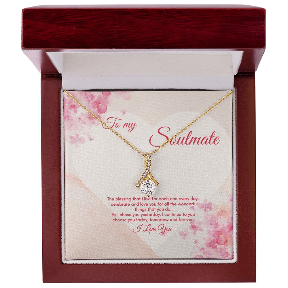 Soulmate Alluring Beauty necklace, Soulmate Birthday Gift, Soulmate Anniversary Gift, Soulmate Christmas Gift