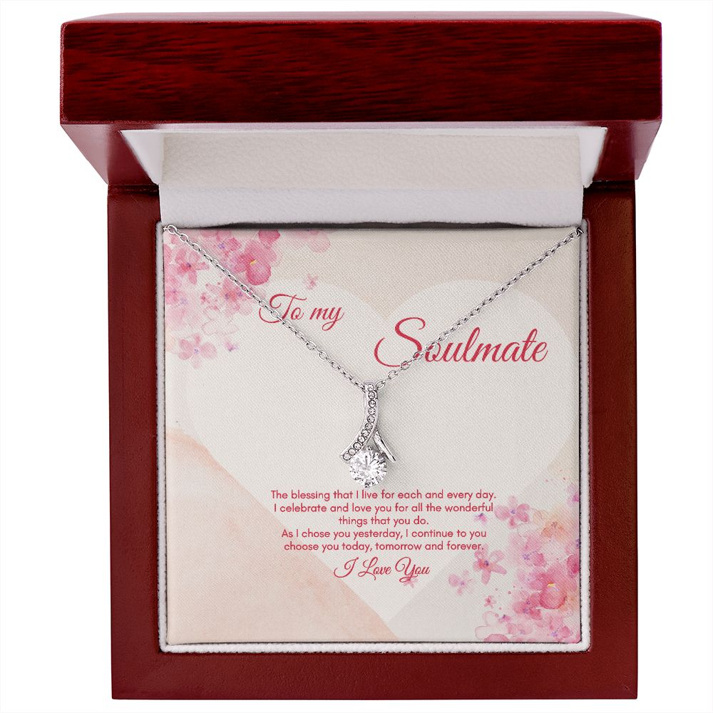 Soulmate Alluring Beauty necklace, Soulmate Birthday Gift, Soulmate Anniversary Gift, Soulmate Christmas Gift