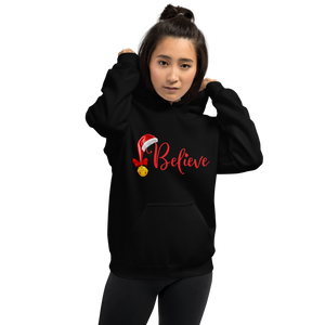 Believe Christmas Unisex Hoodie Sweatshirt, Merry Xmas Sweaters, Cute Christmas Hoodie Sweatshirt, Christmas Unisex Hoodie