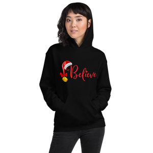 Believe Christmas Unisex Hoodie Sweatshirt, Merry Xmas Sweaters, Cute Christmas Hoodie Sweatshirt, Christmas Unisex Hoodie