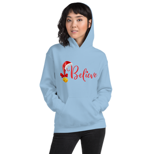 Believe Christmas Unisex Hoodie Sweatshirt, Merry Xmas Sweaters, Cute Christmas Hoodie Sweatshirt, Christmas Unisex Hoodie