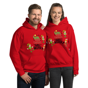 Santa’s Little Helpers Christmas Unisex Hoodie Sweatshirt, Merry Xmas Sweaters, Cute Christmas Hoodie Sweatshirt, Holiday Hoodie, Christmas Gift, Hooded Sweatshirt, Christmas Unisex Hoodie T-Shirt