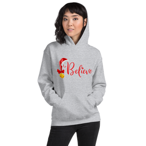 Believe Christmas Unisex Hoodie Sweatshirt, Merry Xmas Sweaters, Cute Christmas Hoodie Sweatshirt, Christmas Unisex Hoodie