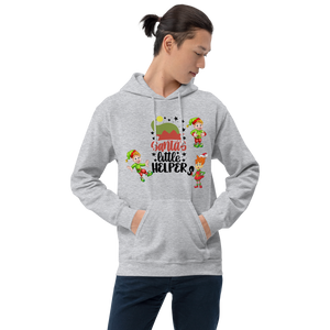 Santa’s Little Helpers Christmas Unisex Hoodie Sweatshirt, Merry Xmas Sweaters, Cute Christmas Hoodie Sweatshirt, Holiday Hoodie, Christmas Gift, Hooded Sweatshirt, Christmas Unisex Hoodie T-Shirt