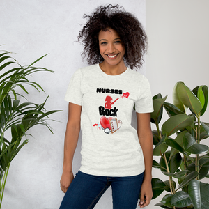 Nurses Rock Short-Sleeve Unisex T-Shirt
