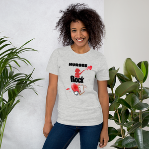 Nurses Rock Short-Sleeve Unisex T-Shirt