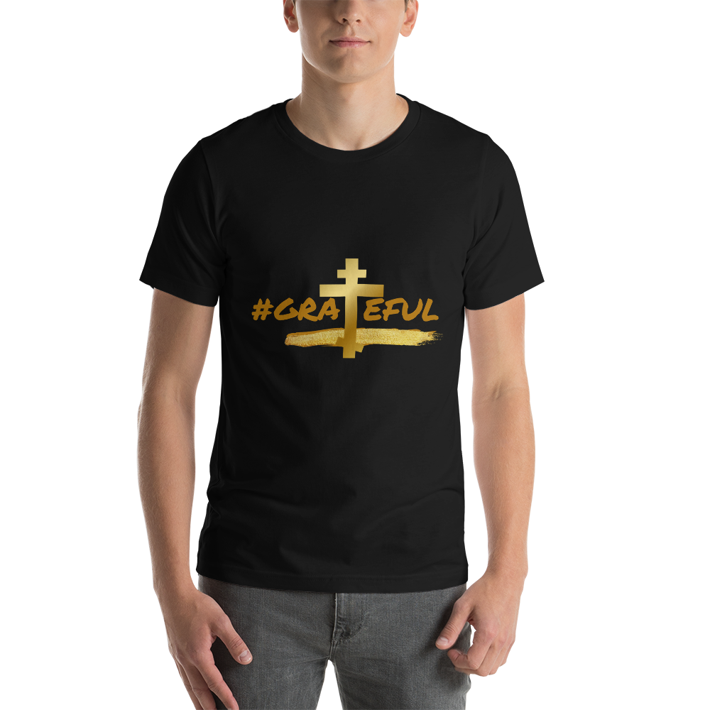 #Grateful with Gold Cross