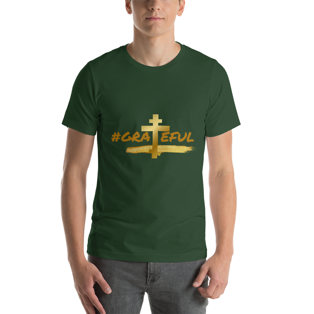 #Grateful with Gold Cross