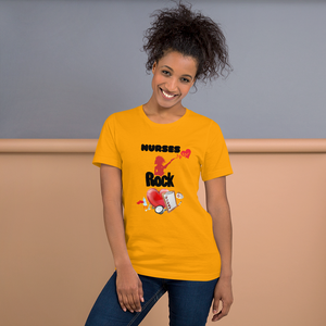 Nurses Rock Short-Sleeve Unisex T-Shirt