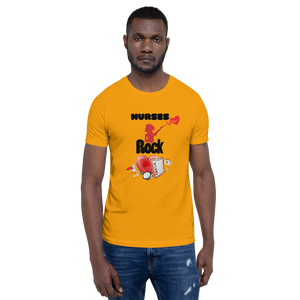 Nurses Rock Short-Sleeve Unisex T-Shirt
