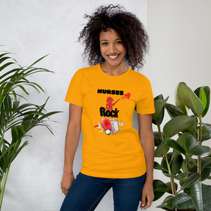 Nurses Rock Short-Sleeve Unisex T-Shirt