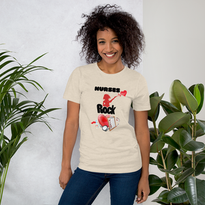 Nurses Rock Short-Sleeve Unisex T-Shirt