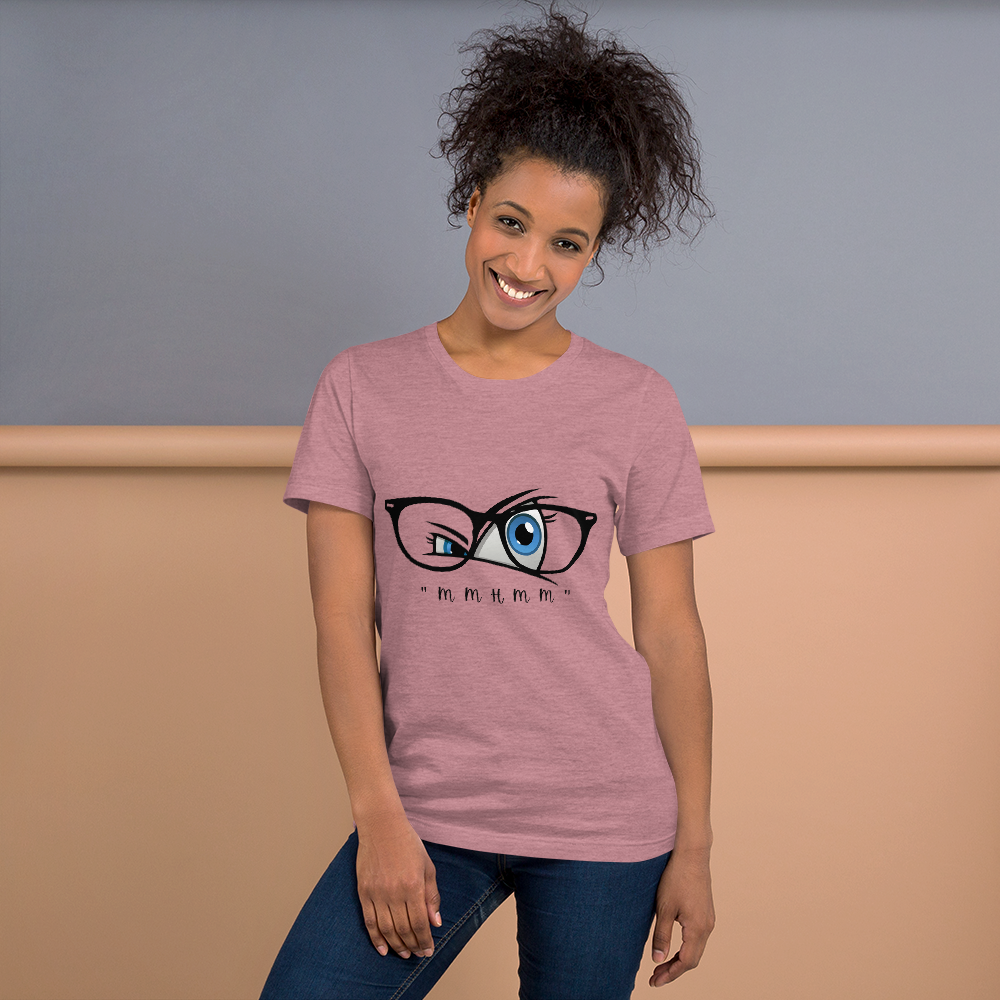 Side Eye in Glasses "mmhmm"