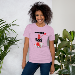 Nurses Rock Short-Sleeve Unisex T-Shirt