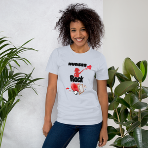 Nurses Rock Short-Sleeve Unisex T-Shirt