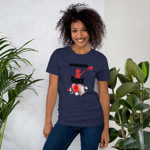 Nurses Rock Short-Sleeve Unisex T-Shirt