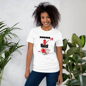 Nurses Rock Short-Sleeve Unisex T-Shirt