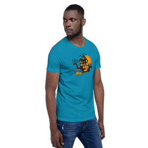 Halloween Creepy Haunted House Trick or Treat Short-Sleeve Unisex T-Shirt