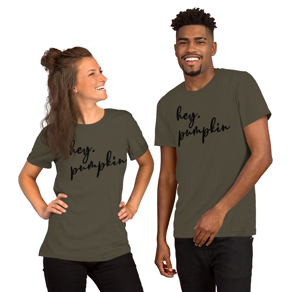 Hey Pumpkin Short-Sleeve Unisex T-Shirt
