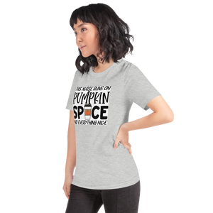 This Nurse Runs on Pumpkin Spice and Everything Nice Short-Sleeve Unisex T-Shirt