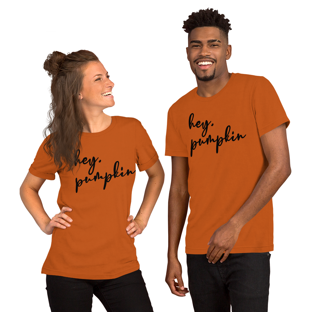Hey Pumpkin Short-Sleeve Unisex T-Shirt