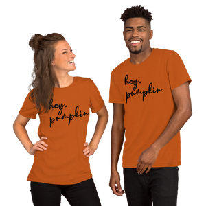 Hey Pumpkin Short-Sleeve Unisex T-Shirt