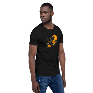 Halloween Creepy Haunted House Trick or Treat Short-Sleeve Unisex T-Shirt
