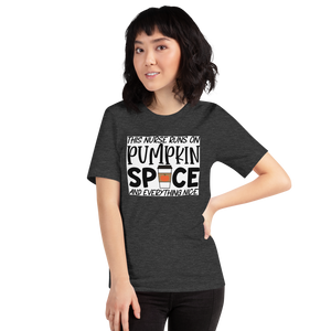 This Nurse Runs on Pumpkin Spice and Everything Nice Short-Sleeve Unisex T-Shirt