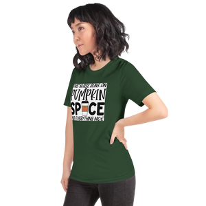 This Nurse Runs on Pumpkin Spice and Everything Nice Short-Sleeve Unisex T-Shirt