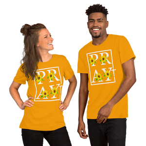 Pray Cross Short-Sleeve Unisex T-Shirt, Christian Shirt, Pray T-Shirt, Religious Shirt, Gift For Her, Gift For Mom, Mother's Day Gift, Grace Shirt, Casual Shirt, Modern Shirt