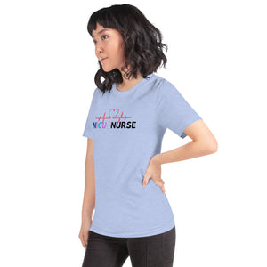 NICU Nurse Heartbeat Neonatal ICU Nurse T-shirt, Baby Nurse Tees, Newborn Nursery Nurse, Nursing Student Gift, Infant Care Specialist Short-Sleeve Unisex T-Shirt