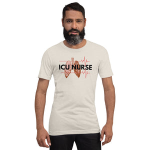 ICU Nurse T-Shirt-Intensive Care Unit- Gift for Nurses- Nursing Shirt- Nurse Life - Registered Nurse Appreciation- Short-Sleeve Unisex T-Shirt