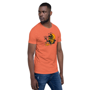 Halloween Creepy Haunted House Trick or Treat Short-Sleeve Unisex T-Shirt