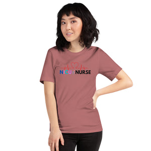 NICU Nurse Heartbeat Neonatal ICU Nurse T-shirt, Baby Nurse Tees, Newborn Nursery Nurse, Nursing Student Gift, Infant Care Specialist Short-Sleeve Unisex T-Shirt