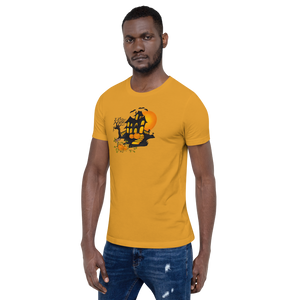 Halloween Creepy Haunted House Trick or Treat Short-Sleeve Unisex T-Shirt